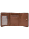 Parker Medium Logo Tri-Fold Half Wallet Brown - MICHAEL KORS - BALAAN 11