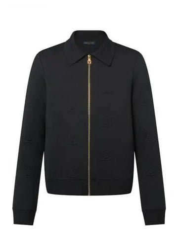 Emboss quilted technical wool blouson 1AFYEI - LOUIS VUITTON - BALAAN 1