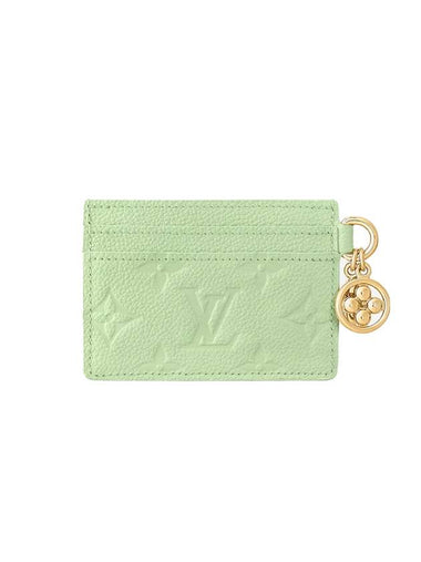 LV Charm Empreinte Monogram Card Wallet Green - LOUIS VUITTON - BALAAN 1