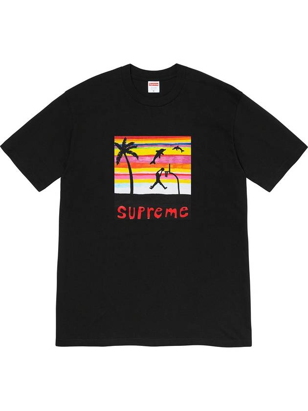 Dunk Tee Black Dunk Tee - SUPREME - BALAAN 1