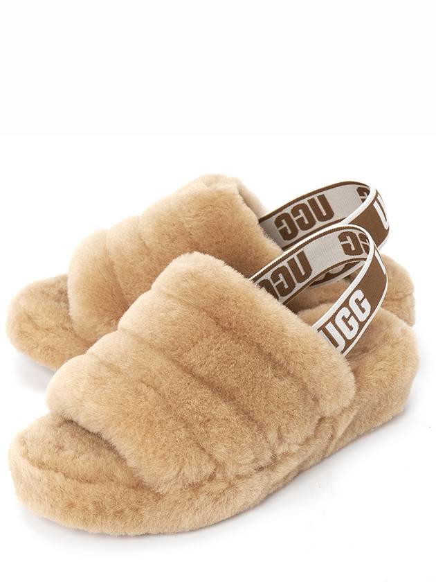 Fluffy Ye Sandals Chestnut - UGG - BALAAN.