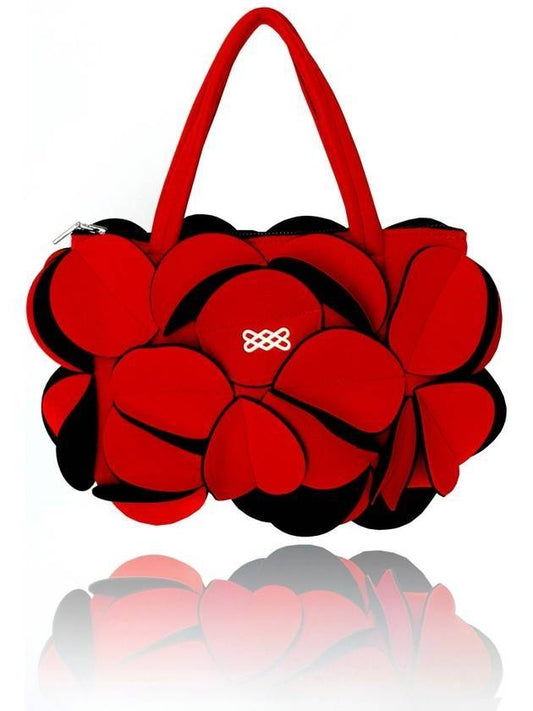 Women's Flower Tote Bag Red - SUIN - BALAAN 1