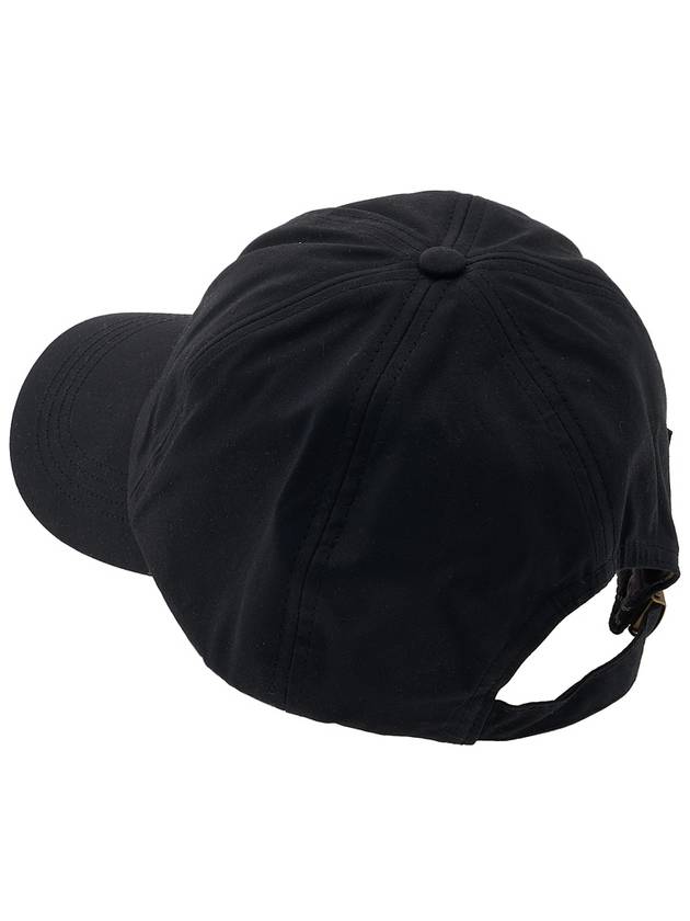 Embroidered Logo WaSports Ball Cap Black - BARBOUR - BALAAN 4