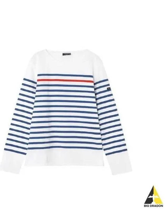 Navy striped long sleeve t shirt NEIGETULIPE 4926 - SAINT JAMES - BALAAN 1