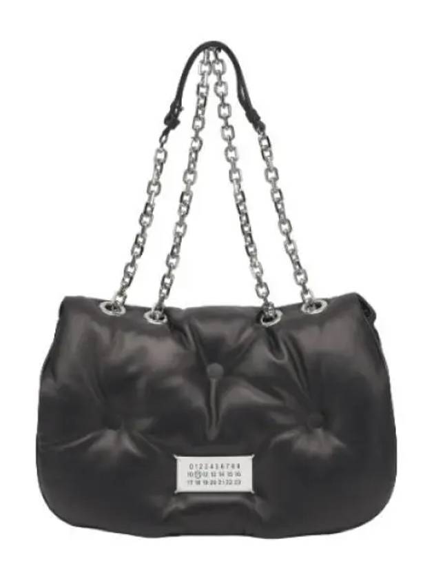 Glam Slam Flap Medium Shoulder Bag Black - MAISON MARGIELA - BALAAN 2