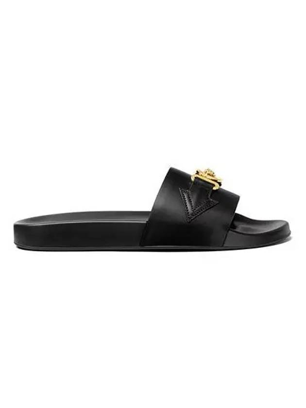 Slippers Medusa Biggie Black - VERSACE - BALAAN 1