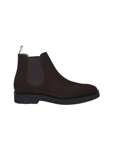 Men's Round Toe Chelsea Boots Marrone - CHURCH'S - BALAAN 1