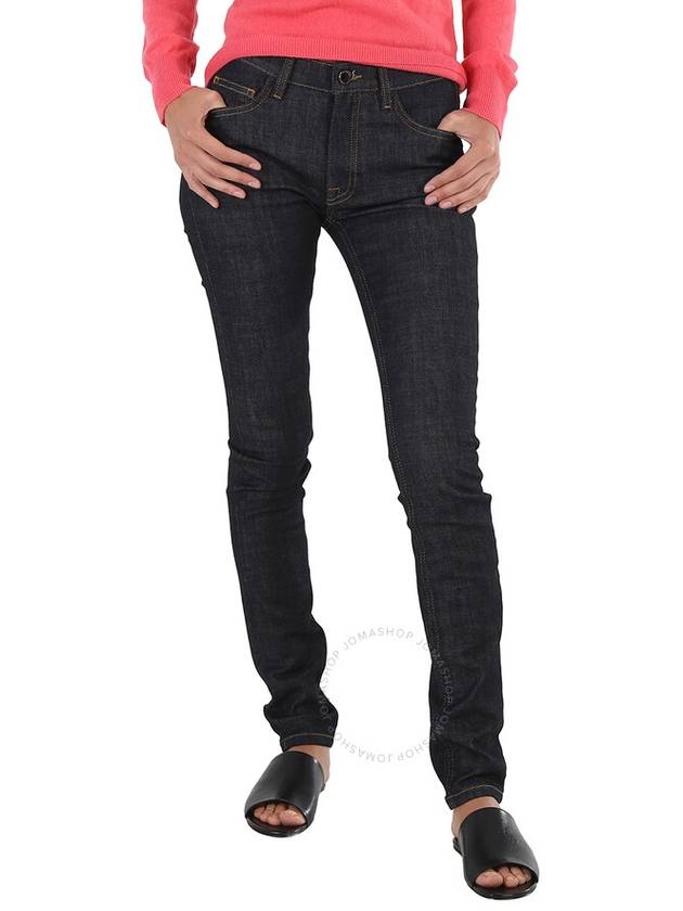 Victoria Beckham Ladies Blue Skinny Star Jeans, Waist Size 25" - VICTORIA BECKHAM - BALAAN 1