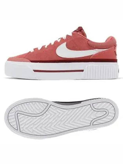 Court Legacy Lift Low Top Sneaker Adobe Team Red - NIKE - BALAAN 2