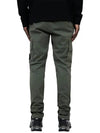 Compass Badge Cargo Straight Pants Green - STONE ISLAND - BALAAN 4