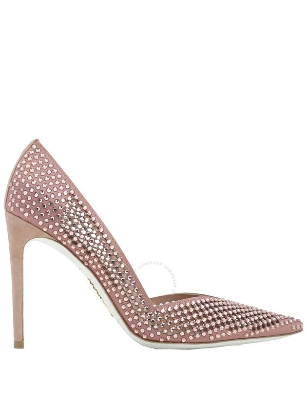 Rene Caovilla Ladies Blush Crystal Pointed-Toe Pumps, Brand Size 35 ( US Size 5 ) - RENE CAOVILLA - BALAAN 1