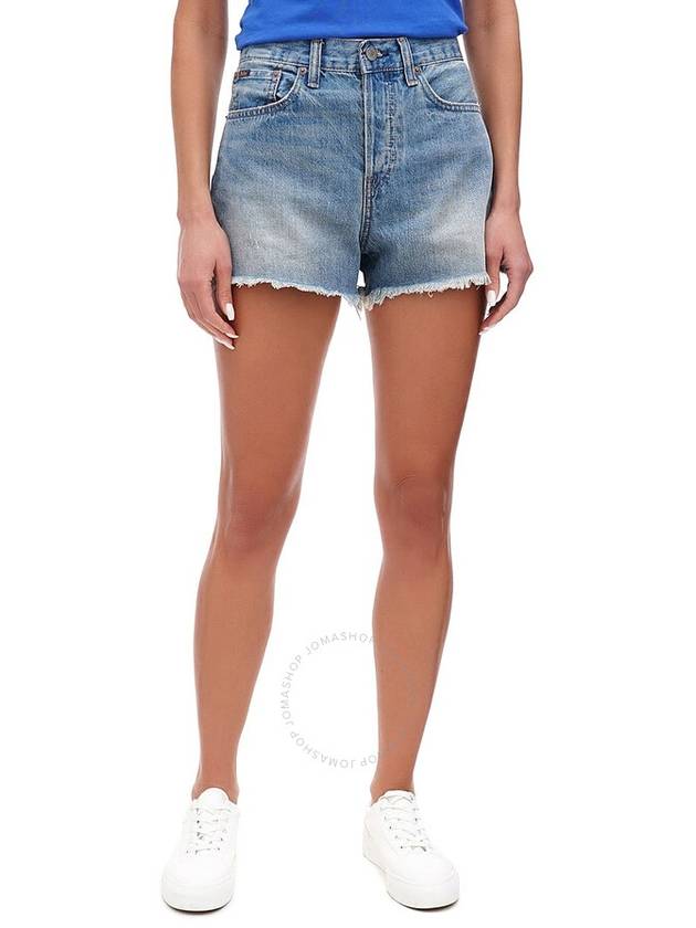 Denim Mini Shorts 211934934 - POLO RALPH LAUREN - BALAAN 3