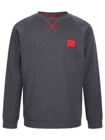 Red Logo Raglan Sweatshirt - HUGO BOSS - BALAAN 1