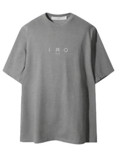 Essential logo embroidered pig dyeing T shirt - IRO - BALAAN 1