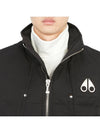 Logo Montreal Padded Vest Black - MOOSE KNUCKLES - BALAAN 11