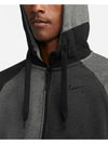 Dri-Fit GFX Hooded Jacket Black Grey - NIKE - BALAAN 4