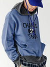 Unisex BAMXHD Basket Sweat Hoodie Mix Blue - CHANCE'S NOI - BALAAN 3