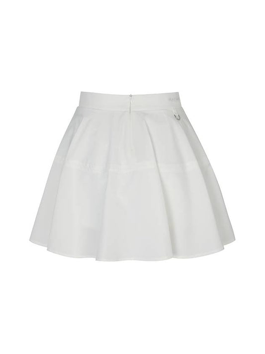 SUMMER SKATER SKIRT W INNER PANTSWhite - PLAYBOO - BALAAN 2