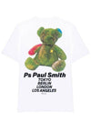 Bear Print T Shirt White M2R 011R NP4694 01 - PAUL SMITH - BALAAN 3