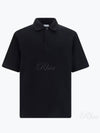 Striped Cuff Polo Shirt Black - BURBERRY - BALAAN 2