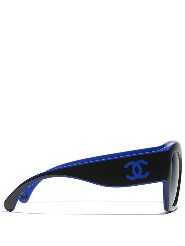 Chanel CH6058 Black & Blue - CHANEL - BALAAN 3