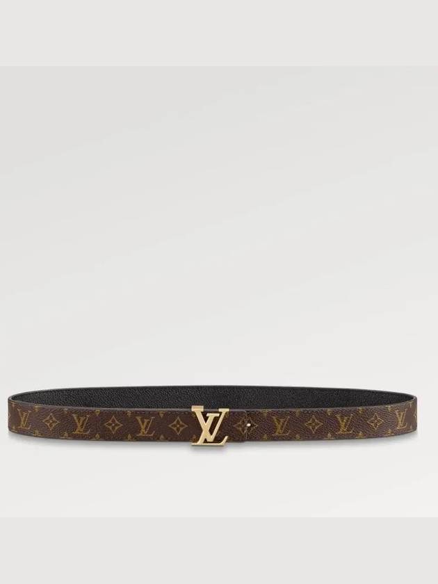 LV Iconic 25mm Reversible Leather Belt Brown - LOUIS VUITTON - BALAAN 2