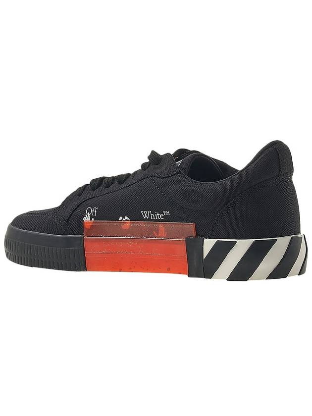 Vulcanized Low Top Sneakers Black - OFF WHITE - BALAAN 4