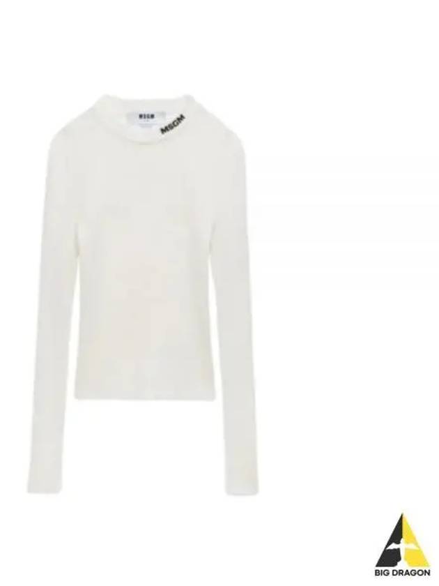 Stretch Rib Viscose Sweater 3741MDM199 247783 01 - MSGM - BALAAN 2