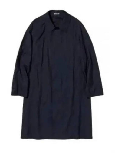 Coat A24SC02WT Navy DARK - AURALEE - BALAAN 1