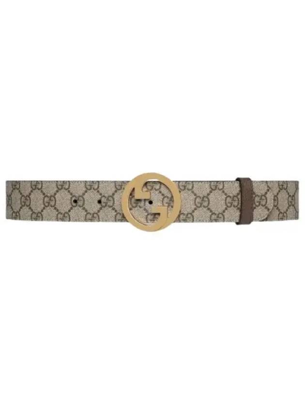 Blondie Belt Brown Beige Ebony - GUCCI - BALAAN 2