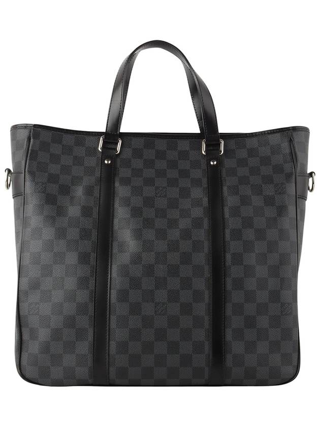 N51192 Damier Graphite Tadao Shoulder Bag 33933 - LOUIS VUITTON - BALAAN 1