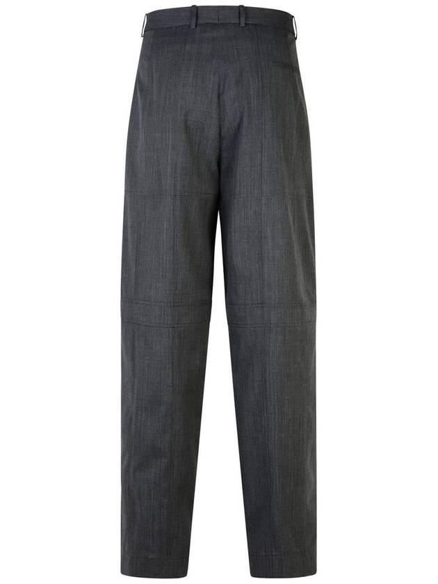 Jil Sander Grey Wool Trousers - JIL SANDER - BALAAN 3