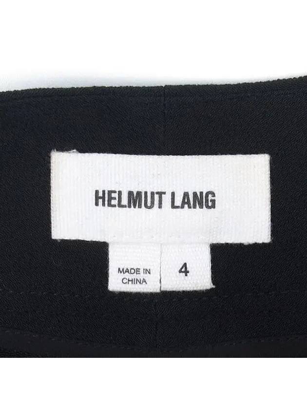 black color women s pants - HELMUT LANG - BALAAN 3