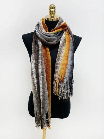 multicolor wool scarf - MISSONI - BALAAN 1