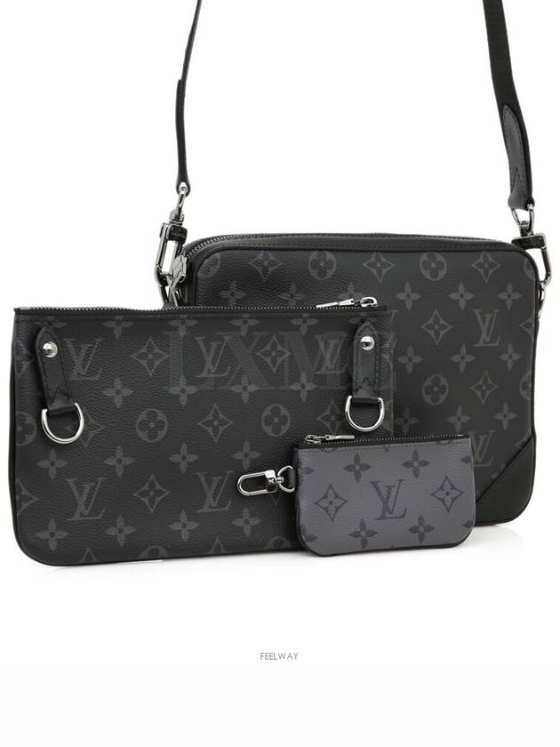 Eclipse Black Trio Messenger Cross Bag M69443 - LOUIS VUITTON - BALAAN 4