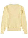 Grey Fox Head Patch Classic Cotton Sweatshirt Pale Orange - MAISON KITSUNE - BALAAN 4