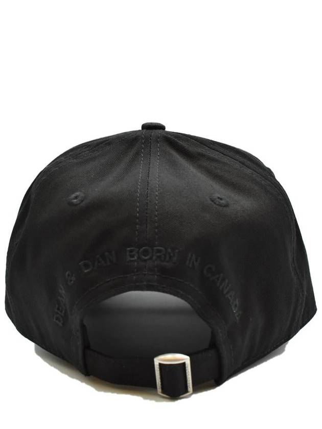 Canadian Flag Ball Cap Black - DSQUARED2 - BALAAN 4