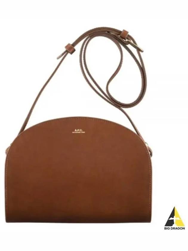 Demi Lune Half Moon Cross Bag Brown - A.P.C. - BALAAN 2