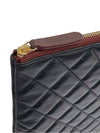 Women s A82552 Lambskin Classic COCO Gold Logo Large Clutch - CHANEL - BALAAN 6