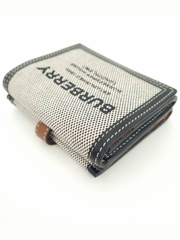 Horseferry cotton bifold wallet - BURBERRY - BALAAN 7