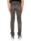 Destroyed Black Washed Biker Jeans T551 C710V - BALMAIN - BALAAN 5