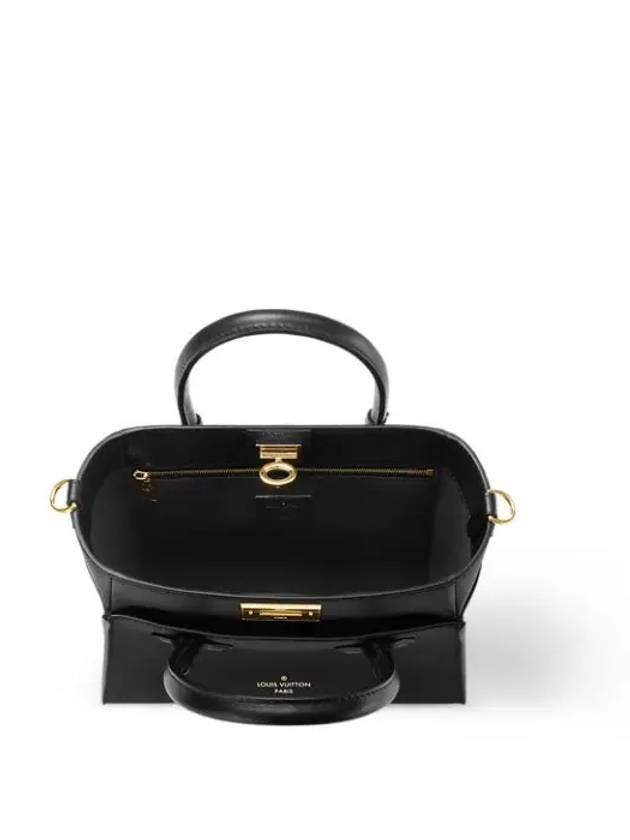 On My Side PM Tote Bag Black - LOUIS VUITTON - BALAAN 7