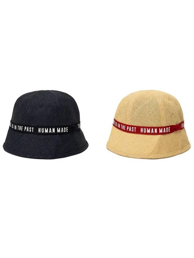 Paper Bucket Hat Beige HM27GD154 - HUMAN MADE - BALAAN 3