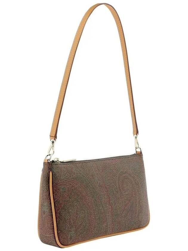 Paisley Logo Shoulder Bag Brown - ETRO - BALAAN 4