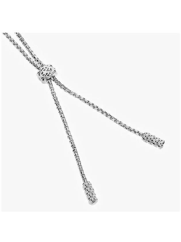 Moments Studded Chain Slider Bracelet Silver - PANDORA - BALAAN 5