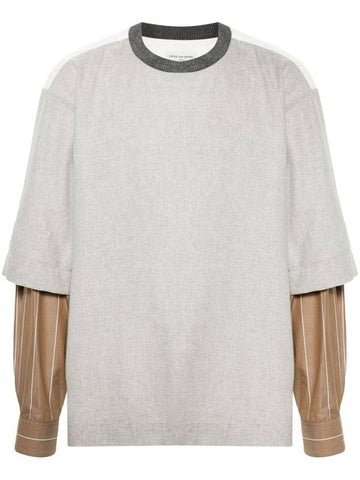 Dries Van Noten Paneled Design T-Shirt - DRIES VAN NOTEN - BALAAN 1