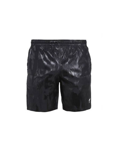 Graffiti Logo Swim Shorts Black - ALEXANDER MCQUEEN - BALAAN 1