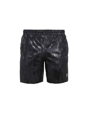 Graffiti Logo Swim Shorts Black - ALEXANDER MCQUEEN - BALAAN 1