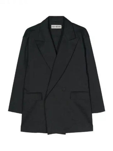 Black double breasted jacket 270493 - ISSEY MIYAKE - BALAAN 1