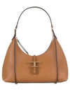 T Timeless Calf Leather Small Shoulder Bag Brown - TOD'S - BALAAN 2